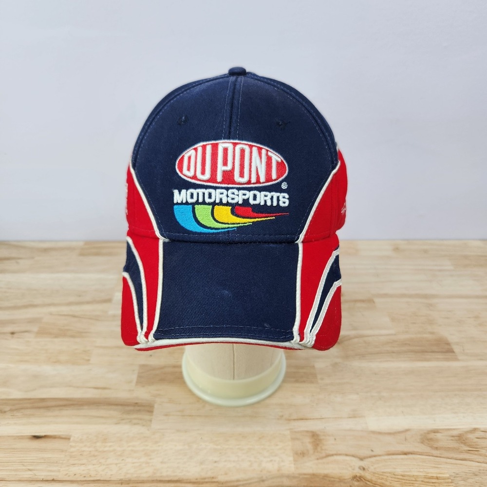 Vintage Jeff Gordon Chase Authentics Driver Line Strapback Hat Dupont Motorsport
